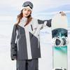 Ropa de Esquí de Invierno para Exteriores Riviyele/Ruiyan para Esquí en Tabla Única y Doble, Cortavientos, Impermeable, Cálida y Transpirable, Ropa de Esquí Estilo Pareja