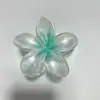 Presilha de Cabelo Gradiente Pérola Plumeria Transfronteiriça Europeia e Americana Presilha de Flor Presilha Lateral Presilha para Meio Preso Parte de Trás da Cabeça Presilha de Tubarão