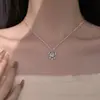 Cobre Blanco 2025 Otoño e Invierno Más Vendido Ruyi Candado Seguro Collar para Novia y Mamá Regalo de Cumpleaños Transmisión en Vivo Transfronteriza