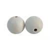 Cuentas de Silicona de 15 mm, Redondas para Pulsera de Abalorios DIY, Llavero, Accesorios para Joyería, Cuentas Sueltas al por Mayor en Stock
