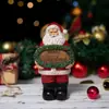 Adorno de Papá Noel Sosteniendo un Cartel de Envío Gratuito Seleccionado Cuidadosamente Artesanía de Resina Transfronteriza Decoración Regalo Simple de Alta Gama para el Hogar