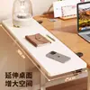 Tablero de extensión de escritorio, escritorio de computadora de oficina, bandeja para teclado, plegable, estante de almacenamiento sin taladro, mesa de extensión de brazo