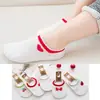 Ruchu [3 Pares o 5 Pares] Estilo Marino para Niños Calcetines de Barco Primavera y Verano Delgados Algodón para Bebé Boca Baja Calcetines para Niños