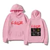 Sudadera con Estampado de Rocas de Primavera Banda de Música Street Fighter Punk Moda Casual de los 90 Suéter Deportivo