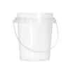 Grado alimenticio rojo neto portátil cubo taza para té con leche taza overlord cubo para té de frutas 700ml taza para bebidas cubo venta al por mayor