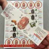 Papel Especial Adesivos Personalizados com Logo, Adesivos Universais de Noz de Torreya para Produção de Lanches, Etiquetas Adesivas Impressas para Garrafas e Outros Itens