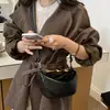 Bolso pequeño de alta gama de nicho para mujer 2026 nueva moda casual bandolera cruzada bolso de media luna versátil bolso tipo empanada