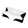Almohada de Espuma Viscoelástica de Rebote Lento, Núcleo de Espuma Viscoelástica, Almohada Cervical, Almohada Alta de Presión Cero para Dormir, Almohada de Soporte para el Cuello Anticolapso