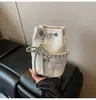 Bolsa de Teléfono Móvil Ligera Nueva Primavera 2025 Estilo Pequeño Fragante Cadena de Rombo Bolso de Hombro Axila Bolso Cruzado