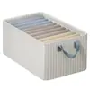 Cesta de Armazenamento de Roupas Caixa de Armazenamento para Casa Dormitório Caixa de Armazenamento para Guarda-Roupa Organização de Mesa de Quarto Armazenamento Cesta de Armazenamento