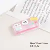 Accesorios de Resina DIY de Dibujos Animados Joyería Transparente Pegamento de Crema para Aire Acondicionado Pasador Funda para Teléfono Móvil Hebilla de Zapato Llavero Colgante con