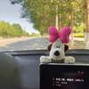 Perro jefe transfronterizo coche control central muñeco de peluche decoración regalo coche nuevo pantalla de visualización muñeco de pareja decoración