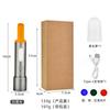 Linterna de luz fuerte Amazon láser blanco imán en la cola recargable Tipo-C luz de trabajo para camping al aire libre con luz lateral