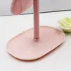 Material PP 1868 Cintura Redonda Rotação 360 Graus Lado Único Mesa Plástico Beleza Maquiagem Espelho