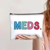 Bolsa de Cosméticos Impresa de Amazon para Mujer, Gran Capacidad, Regalo para Maestras, Bolsa de Almacenamiento de Artículos de Tocador Diarios, Bolsa de Cosméticos Ligera
