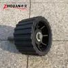 Accesorios para Remolque de Bote Inflable Bastidor de Remolque con Rodillos Accesorios para Remolque Marino Juego de Rodillos Negro Juego de Rodillos Rueda Superior para Bote