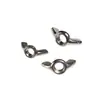 Tuerca Mariposa Personalizada Tapa de Tornillo de Apriete Manual Tuerca Mariposa Galvanizada M6 Tuerca en Forma de Mariposa Tuerca Tornillo Sujetador