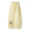 Calça Casual Estampada Criativa Nova Moda de Rua Coreana 2026 Calça Lisa Curva Fornecimento Direto no Atacado 10
