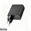 Nuevo cargador rápido GaN de 85W estándar europeo adecuado para Samsung y Apple 16 cargador de portátil 45W adaptador multiport
