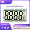 Display de Segmentos em Estoque Tn Reflexivo 4 Dígitos 8 Caracteres Display Temperatura e Umidade Instrumento de Pressão Lcd Tela Código Desligado Display de Segmentos