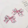 Accesorios de Lazo de Tela Floral Frescos y Sencillos, Adornos Dulces para Pasadores de Pelo, Accesorios DIY para Bolsos y Ropa