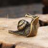 Adornos Mini Caracol Antiguo Personalizado, Piezas de Juguete de Escritorio, Mascota de Té Antigua Colección Ceremonia del Té Adornos Pequeños