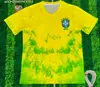 Venta al por mayor del fabricante Serie Edición Especial de Camisetas de Manga Corta Estampadas de la Selección Nacional de Brasil para la Copa Mundial 2026