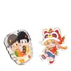 Ímãs de Geladeira de Acrílico Personalizados com Personagens de Desenho Animado e Anime, Adesivos Magnéticos de Resina, Atrações Turísticas de Cidades, Produtos Periféricos Culturais e Criativos