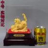 Adornos de Terciopelo Arena Dorada Año del Perro Artesanías Doradas de la Suerte Accesorios para el Hogar Feng Shui Regalos para Eventos