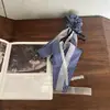 Y Mo ~ Estilo Miu Atmósfera ~ Cinta a Cuadros Niña de Ballet Estilo Coreano Accesorios para el Cabello a Cuadros Nuevo Estilo Retro Tocado Accesorios para el Cabello