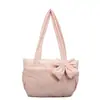 Bolso de hombro tipo tote grande de estilo coreano, adecuado para viajes cortos, como bolso de equipaje, para guardar ropa y para uso casual