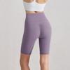 Shorts de Yoga Osyo para Mulheres, Shorts Esportivos de Verão com Cintura Alta Levanta Bumbum para Corrida, Ciclismo, Roupa de Treino Pilates, Shorts Fitness