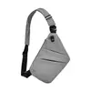 Bolsa de pecho ajustada antirrobo para pistola para hombre Bolso de mano nuevo Bolsa de almacenamiento Mochila con hombro Bolso bandolera Mochila pequeña de viaje para mujer