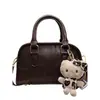 Bolso Plegado de Moda Retro al por Mayor para Mujer, Nuevo Bolso de Béisbol Versátil para Viajes de Primavera y Verano, Bolso Cruzado de Nicho