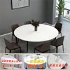 Mesa redonda plegable, tablero plegable, panel de tablero de mesa de comedor para el hogar, tablero de extensión de mesa, tablero de mesa temporal ampliado sin patas