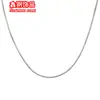 Cadena Cuadrada de Serpiente de Acero Inoxidable, Cadena de Hueso de Serpiente, Cadena Desnuda, Cadena Delgada, Cadena para Clavícula, Cadena para el Cuello, Collar de Acero de Titanio para Mujeres y Hombres, Cadena de Hueso de Serpiente al por Mayor