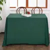 Toalha de Mesa para Sala de Conferências, Toalha de Mesa Espessa Feita Sob Medida para Escritório de Hotel, Barracas de Mercado, Mesa Retangular de Exposição com Impressão de Logotipo