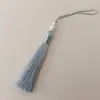 Colgante de Borla Perla Nueva Guanshan Yue 8CM Marcador de Página Espiga Abanico Redondo Joyería Hanfu Empaque Cheongsam Caja de Regalo Espiga