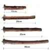 Poleiro para Pássaro Papagaio, Madeira de Pimenta, Poleiro de Madeira de Macieira, Suporte para Pássaro, Bastão Afiador de Garras de Pássaro, Brinquedo para Papagaio, Acessórios para Gaiola de Pássaro
