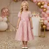 Vestidos Personalizados para Fiestas de Niñas, Vestidos de Princesa para Niños, Atuendos de Boda y para Actuaciones, Vestidos Europeos y Americanos Transfronterizos, Hechos a Medida