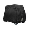 Capa para carro de golfe sem zíper 300D Oxford tecido impermeável capa para carro de golfe de dois lugares e quatro lugares