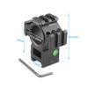 Soporte de calibre de nivel de 25,4/30 mm, abrazadera de tubo de equilibrio de vista, accesorios de aleación de aluminio, abrazadera de tubo de vista