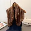 Bufanda Pequeña Cuadrada de Algodón y Lino con Patrón de Espiga de Gama Alta, Pañuelo para la Cabeza Imitación Terciopelo, Chal, Bufanda Protectora del Sol, Bufanda para Mujer, Nueva
