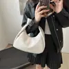 Moda Femenina 2026 Bolso de Hombro Tejido de Gran Capacidad Bolso Casual Nuevo Bolso Dumpling Bolso para el Hombro para Viajar
