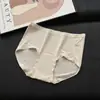Processo de Costura Apertada Calcinhas Triângulo de Crotch Estendido para Mulheres Plus Size Calcinhas Elásticas Crotch de Camada Dupla Todas as Estações