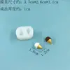 Mini Gravata Borboleta com Pequenos Acessórios Molde de Silicone de Grau Alimentício Molde Artesanal para Artesanato em Argila
