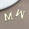 1 Peça de Pingente de Letra Colorido Preservado Pendurado Estilo Coreano Acessórios para Joias DIY Pingente de Liga Brincos Colar Pacote de Material Artesanal
