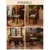 Sillas de Comedor Artísticas con Cubierta Suave y Respaldo, Silla de Sirena Estilo Mid-Century, Silla de Comedor Francesa, Silla Vintage de Madera Maciza para Uso Doméstico