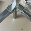 Conectores para Tubos Quadrados Galvanizados Conexão sem Solda Fixador de Encaixe Gaiola de Pombo Gaiola de Cachorro Gaiola de Gato Fixo