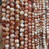 Contas de jade persa de cor otimizada transfronteiriça diy contas de jade bege otimizadas pulseira acessórios de joalheria com miçangas atacado